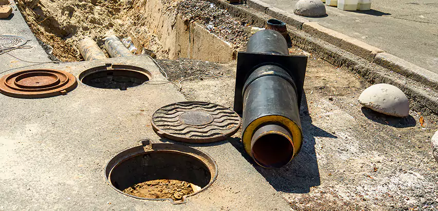 Lateral Sewer Line Replacement in South Lyon